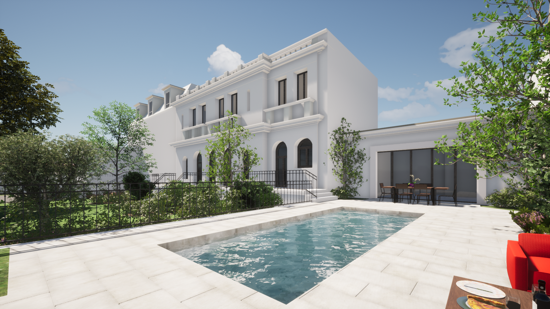 Rénovation dans secteur abf